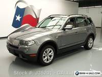 2010 BMW X3 XDRIVE30I AWD PANO SUNROOF NAVIGATION