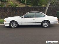 1988 BMW 6-Series