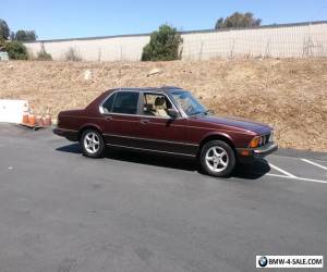 Item 1986 BMW 7-Series 735i for Sale