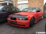 Bmw e36 316i coupe hellrot red for Sale