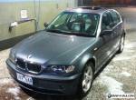 BMW 320i 2002, CHARCOAL GREY, LEATHER INTERIOR, 173,000 KMS, 12 MONTHS REG, GC  for Sale