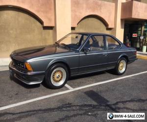 Item 1985 BMW 6-Series for Sale