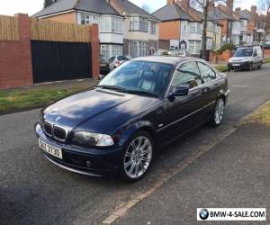 Item Bmw 320 Ci  SE , birmingham , 18" Alloys , 1yr mot , black leather manual Blue for Sale