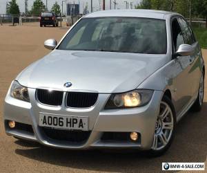 Item 2006 BMW 3 SERIES 320d M Sport 4dr MET SILVER&BLACK M SPORT LEATHER 135K&SH 4395 for Sale